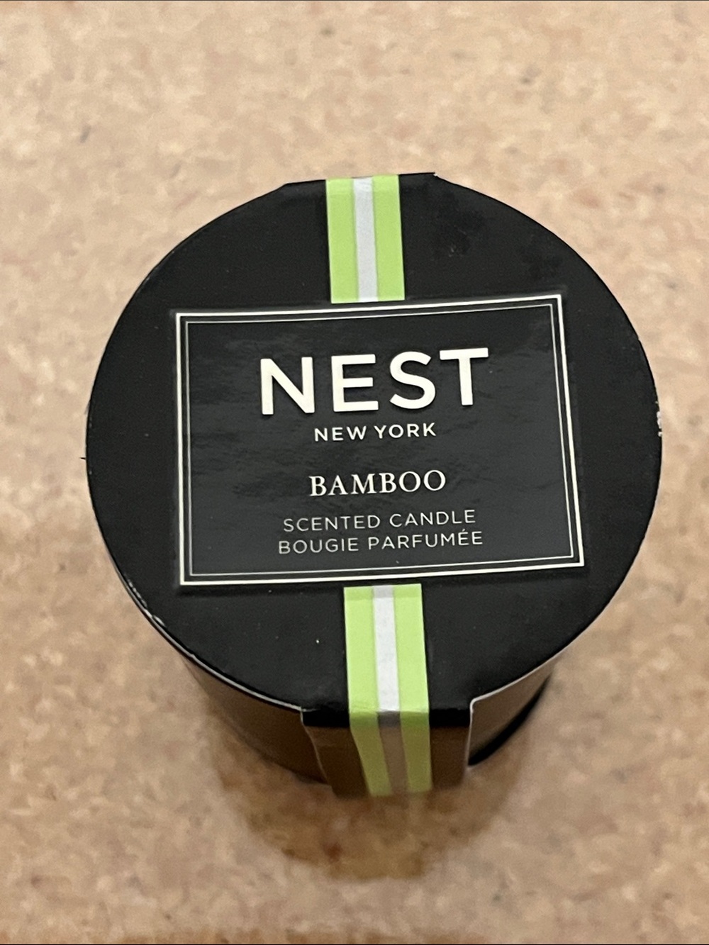 Candle in packaging